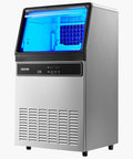 Top Notch Commercial Ice Maker Cranking Out 120 Lbs Daily With Slick Under Counter Design, Built In Self Cleaning, And Rugged Stainless Steel Shell.