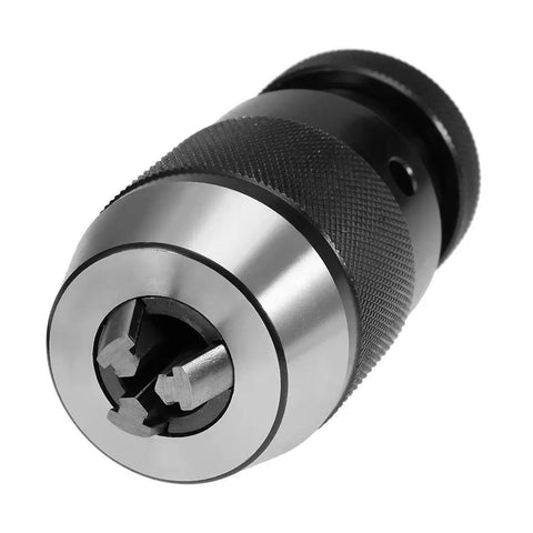Self Tightening Drill Chuck With R8 Shank For CNC Drills And Lathes Spindle, Keyless Clamp, 1/32 To 5/8 Inch Clamping Range, 0.005 Inch Accuracy