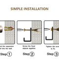 Self Drilling Drywall Anchors Heavy Duty Screw Kit For Door Hinge Repair And Wall Decor Mounting Built Tough Galvanized Steel Fasteners No Sweat Setup Quick Everyday Fix 20 Piece Set installation steps.