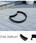 Crescent Shape Concrete Stepping Stone Mold For Garden Pathways And Patio DIY Paver Making Reusable ABS Plastic Cement Floor Mold