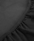 Close-up of Heavy Duty 600D Waterproof Pizza Oven Cover showing black fabric texture and seams for 18 Inch Koda 2 Pro Gas Powered Portable Oven