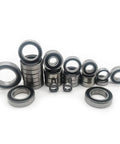 RC Flange Bearing Kit For Maxx And Slash Short Course Trucks, 26 pcs chrome steel ball bearings, black rubber sealed