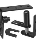 Self-Closing Automatic Door Hinge For Bar Doors Built Tough Heavy-Duty Stainless Steel With Smooth Double-Action Motion For Bar Counters And Salons Easy Secure Mounting For Thick Doors, black hinge parts