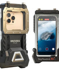 Underwater Seatouch 4 Max Phone Case For iPhone 12 To 15 Pro Max Full Touch Diving Housing Up To 60m No Buttons