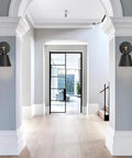 Black Wood Style Wall Sconces Set of 2 for Bedroom Hallway and Living Room, mounted in modern hallway, Nordic style lighting