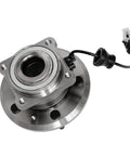 Front view of OEM Quality Rear Wheel Bearing And Hub Assembly With ABS For 2007-2009 Chevy Equinox, 5 Stud Hub Replacement.
