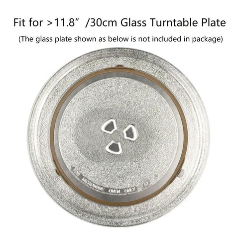 Heavy Duty Microwave Turntable Rings Featuring Smooth As Butter Rollers Effortlessly Spin Large Glass Plates Above Eleven Inches Wide Top Notch Kitchen Replacement Parts Two Pack