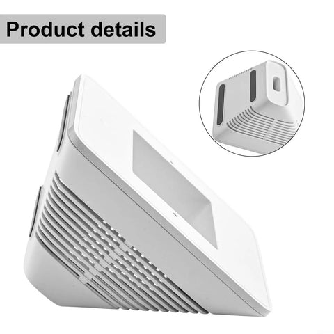 Desktop Enclosure Stand For NSPanel Pro And NSPanel Smart Home Control Panel Turns Wall Mount Into A Desk Setup, white view