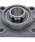 4 Bolt Flange Mount Ball Bearing Unit With UC207 Insert Bearing Cast Iron Housing F207 1.378 In Bore 4.606 In Flange Width