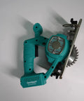 Kickass Circular Saw Built For Serious Woodworking and Heavy Duty Carpentry. Top view showcasing ergonomic grip and powerful blade.