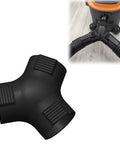 2.5 Inch Vacuum Hose Y Splitter Adapter Extension For Ridgid Shop Vac Dual Port Connector Hose Splitter, black plastic design.