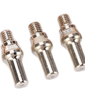 Three brass electrodes from Beast Mode Plasma Cutter Tip And Electrode Kit For CUT 55DS Pro And CUT 65DS High Brass Stainless Consumables Set.