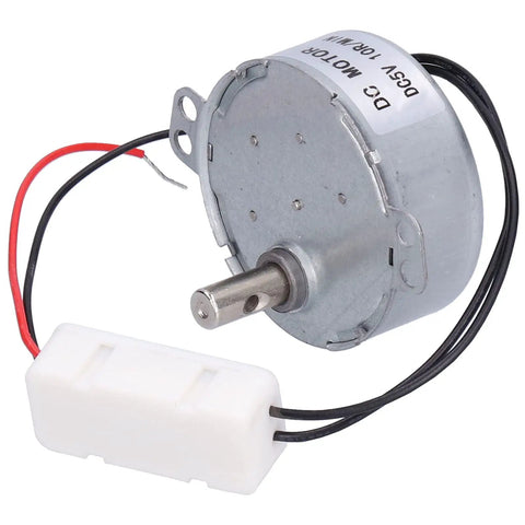 High Efficiency Brushless Geared DC Motor With Low Power Draw 4W And Steady 10 RPM Ideal For Household Appliances And DIY Projects