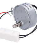Versatile Dc Brushless Reduction Motor Delivers Stable 5V 10 Rpm Sync Drive For Massive Torque Household Appliances Electric Fans And Dynamic Retail Displays Runs Super Quiet With Zero Fuss Installation image showing a compact DC motor with wires.