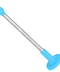 Golf Alignment Rods Swing Trainer And Alignment Aid With Telescoping Sections And Magnetic Base For Precise Practice Portable Golf Direction Tool Yellow And Blue, blue section focused