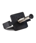 Close-up of Hideaway Universal Hidden Deck Fastener Clip for Wood and Composite Decks Stainless Steel Self Gapping Hardware