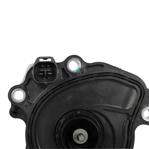 Slick Oem Compatible Electric Water Pump For Toyota Corolla And Prius Plug In Ready Straight Swap detailed view showing connector and impeller.