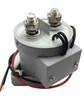Heavy Duty 12V To 24V Solid State Relay For Electric Cars Rated At A Real Deal 1000 Amps Handling Up To One Thousand Volts HVDC close-up view with terminals and wiring.