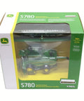 One Sixty Four Scale S780 Harvesting Combine Toy From Prestige Collection Ultra Realistic Tracked Model in box