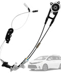 Driver Side Power Sliding Door Cable Sub Assembly With Motor Bracket For Toyota Sienna 2011-2020 Replacement Direct Fit OE