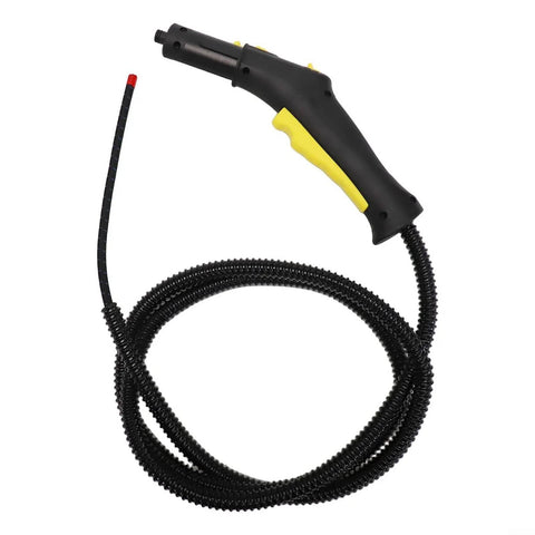 Black and yellow replacement steam hose for multi model steam cleaners SC1 SC2 SC3 SC4 with tool-free installation part 4.322-048.3