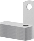 Premium Acid Pickled Weld Tabs 10 Pack Heavy Duty Steel Tack Studs With Three Eighth Inch Hole No Coating shown in silver finish.