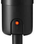 Close-up of mute button on Condenser USB Microphone For PC With Cardioid Pickup, Ideal For Streaming, Recording, and Podcasting.
