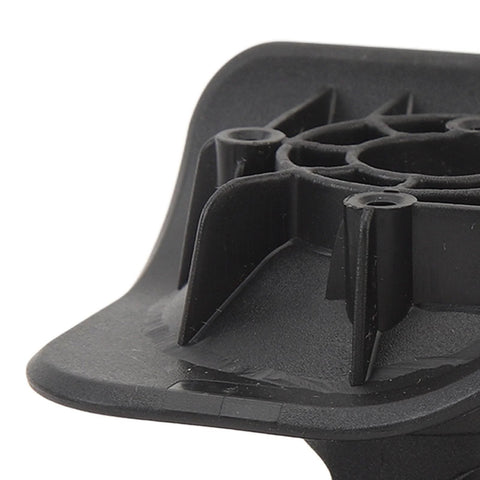 Close-up of mounting base of Luggage Wheel Replacement Set Of 2 Easy To Install Suitcase Caster Wheels. Durable ABS material.