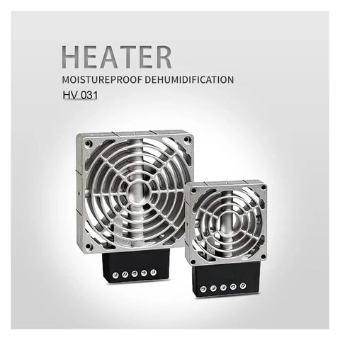 Compact Cast Aluminum Electric Air Heater With Industrial Distribution Box 100 To 200 Watt 220 Volt High Performance Cartridge in a dual design.
