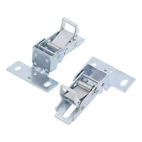 Heavy Duty Table Saw Flip Hinge With Rock Solid Electroplated Coating And Shop Grade Iron Core for woodworking push rod gliding.
