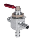 Two Way Fuel Cut Off Valve Kit Replacement For Lawn Mowers And Outdoor Equipment Replaces Scag 482212 silver metal valve