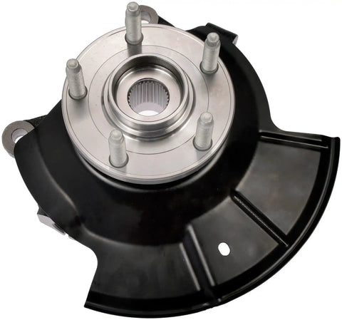 Professional Grade Front Left Wheel Bearing And Hub Assembly for 2011 2015 Ford Edge Lincoln Mkx top view with studs.