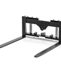 Heavy Duty 2500 Lbs Skid Steer Pallet Forks 42 Inch Frame Attachments For Kubota Bobcat Skid Steer Loaders And Tractors Built For Farm Warehouse And Jobsite Tough Work