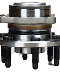 Front Wheel Bearing And Hub Assembly Fits Chevy Colorado 2015 2019 And GMC Canyon 2015 2019, steel hub with black bolts