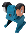 Go Anywhere Cordless Mini Bench Grinder Spinning 5500 Rpm Through Dual 70mm Wheels Locked To A Rock Solid Suction Base