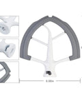 Flex Edge Beater With Scraper For 6 Quart Stand Mixer Pro Grade Paddle Attachment for Lift Bowls fits 6 Qt KitchenAid