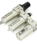 Beefy Pro Grade Three Quarter Inch NPT Industrial Three Stage Air Dryer For Compressor with metal bowl and auto drain