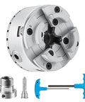 4-Jaw Lathe Chuck 2.75 Inch Self-Centering Precision Machining Tool For Lathe Milling Grinding Machines Pro-Grade Heavy-Duty