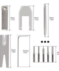 Pinion Gear Puller Tool For 1 By 10 Scale RC Cars And Helicopters Solid Metal Spare Upgrade Part Easy Install components