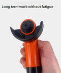 Heavy Duty Pneumatic Angled Grinder With Air Powered Motor For Metal And Wood Grinding Polishing Cutting At 15000 Rpm featuring comfort grip handle.