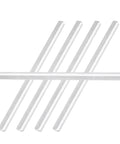 D Shaft Stainless Steel Robot Axle 6mm x 100mm 5 Pack Flat Side Drive Shaft arranged diagonally