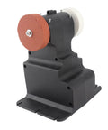 Hamwesh 250W Mini Bench Grinder, Cordless Battery Powered Tool showing dual wheels for sharpening and carving.