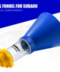 Spill Free Hands Free Engine Oil Funnel For Subaru Vehicles Easy Mess Free Oil Change With Threaded Cap Fit No More Drips Or Spills While You Pour Like A Pro