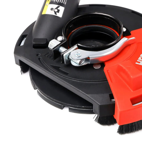 Dust Shroud For Angle Grinder Fits 4 Inch To 5 Inch Grinders Universal Surface Grinding Shield 125mm Front Cap Compatible For 48 To 51mm Grinders Keeps Your Job Site Clean And Dust Free