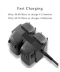 4 In 1 Battery Charger With Digital Display For Spark Drone Lets You Power Up Four Batteries At Once Fast Safe And Efficient