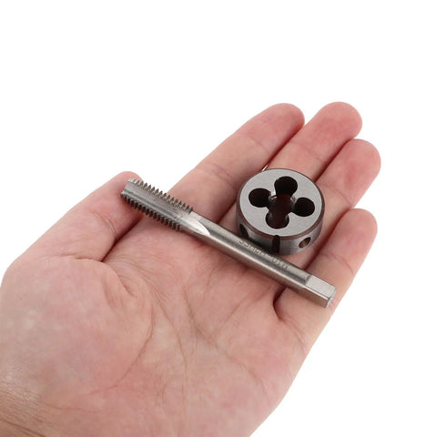Top Tier Metric Thread Tap And Die Set For Fast Cutting Precision Screw Repair Kit In Steel Aluminum Stainless Steel Perfect For Mechanics Auto Pros Do It Yourselfers, M10 tap and die