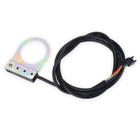 Electric Bike Pedal Assist Sensor With 12 Magnets And 12 Pulses Per Revolution Wheel Mounted PAS For Ebikes Black Accessory To Make Riding Smoother Easier And More Efficient On Hills