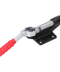 Heavy Duty Welding Toggle Clamp Horizontal Fixture With 390 Kg Holding Power for secure workholding, red handle visible