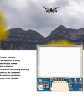 Pro Grade Positioning Module For Fixed Wing RC Drones And FPV Aircraft Microcontroller Unit with durable PCB and ceramic antenna.