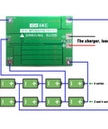 Beefed Up 4S 40A Active Equalizer Balancer For LiFePO4 Lithium Battery Protection Bms Board with wiring diagram.